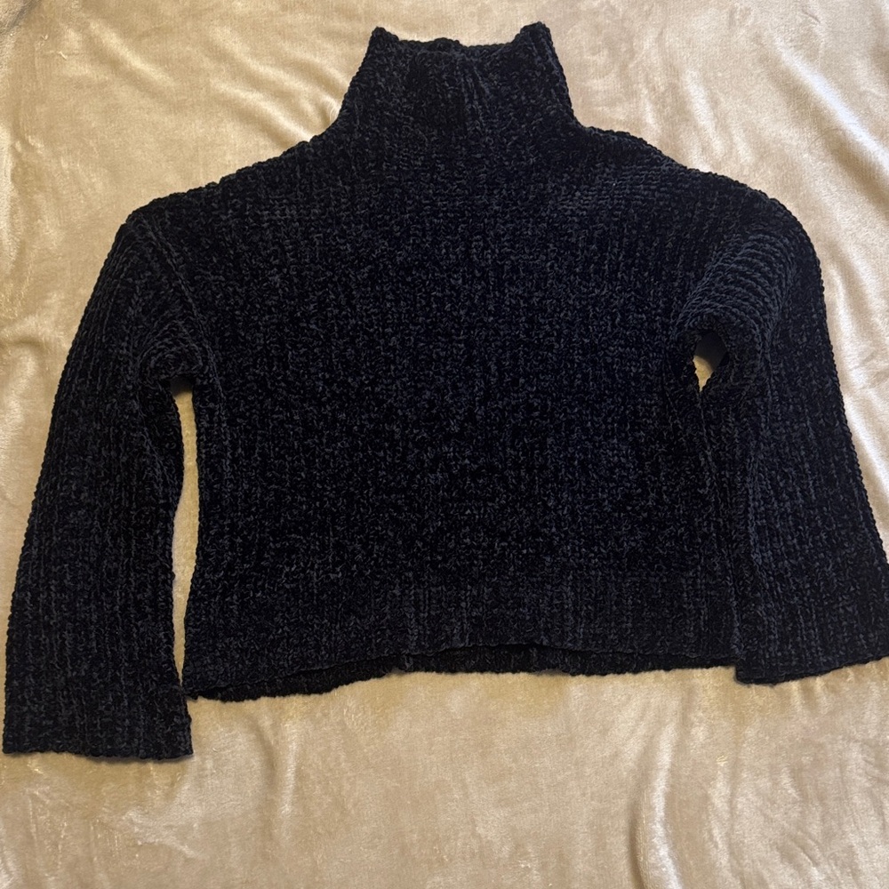 Bella Dahl Black Cowl Neck Sweater